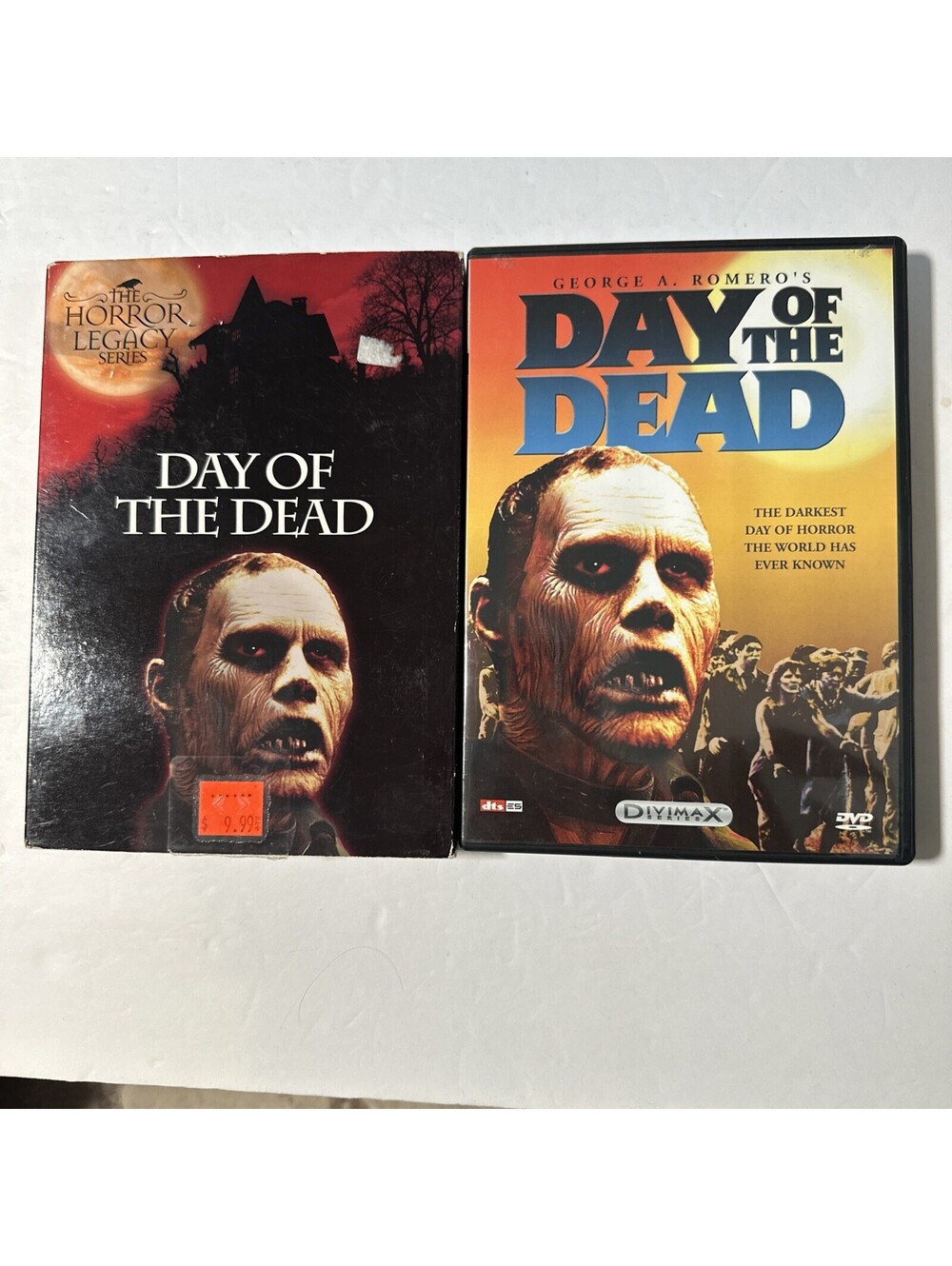 Day of the Dead DVD Anchor Bay Divimax Horror Legacy Slipcover George Romero